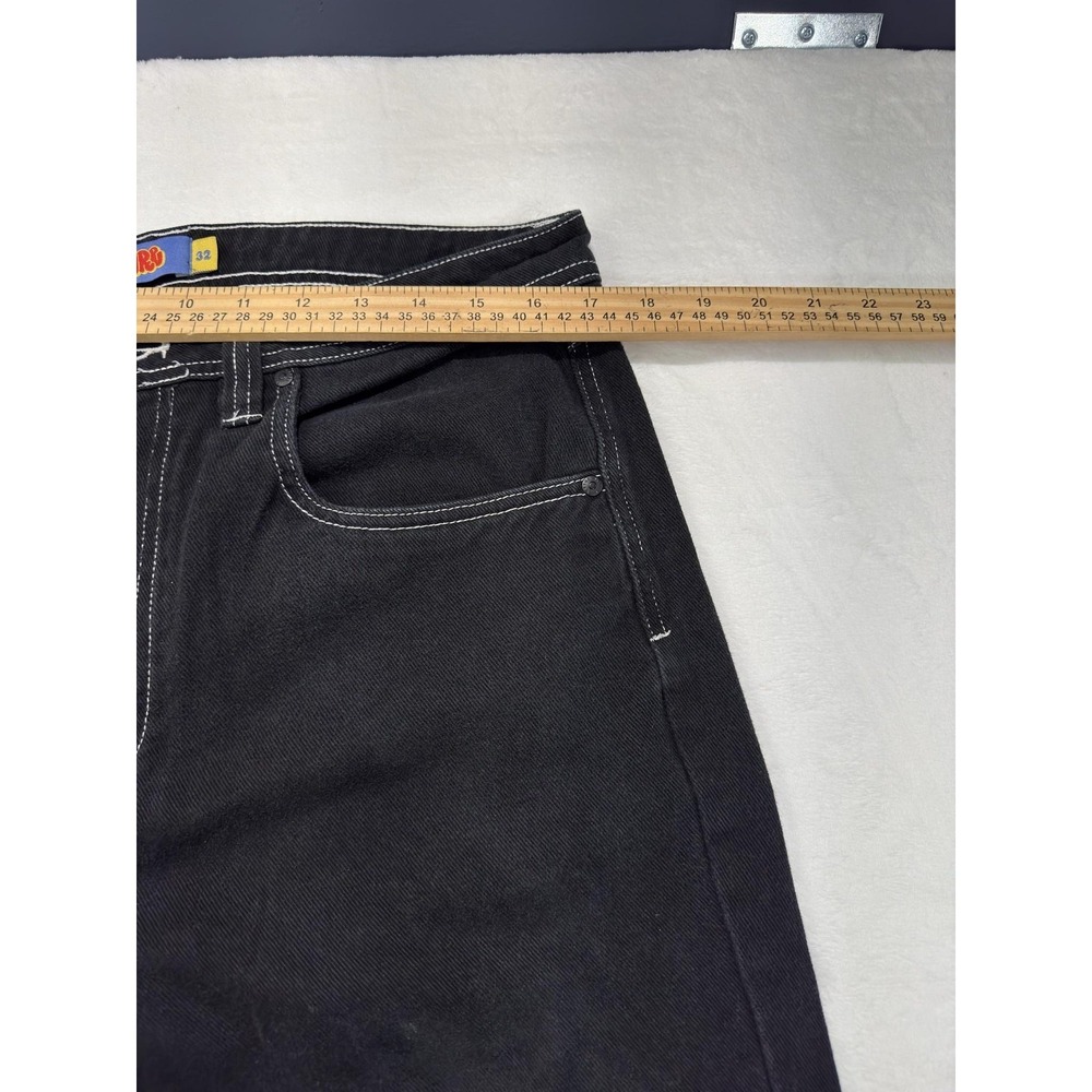 CMPURE Jeans Mens 32x30 Black Denim Relaxed Fit Straight Leg Dark Wash Casual - Picture 2 of 9